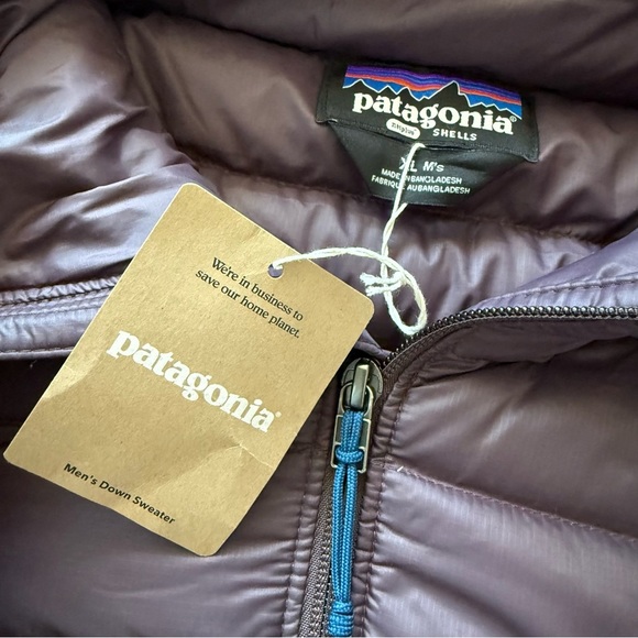 NWT Patagonia Down Puffer Jacket Men’s Size XL Obsidian Plum 84675FA23 $349+MSRP - Picture 7 of 10